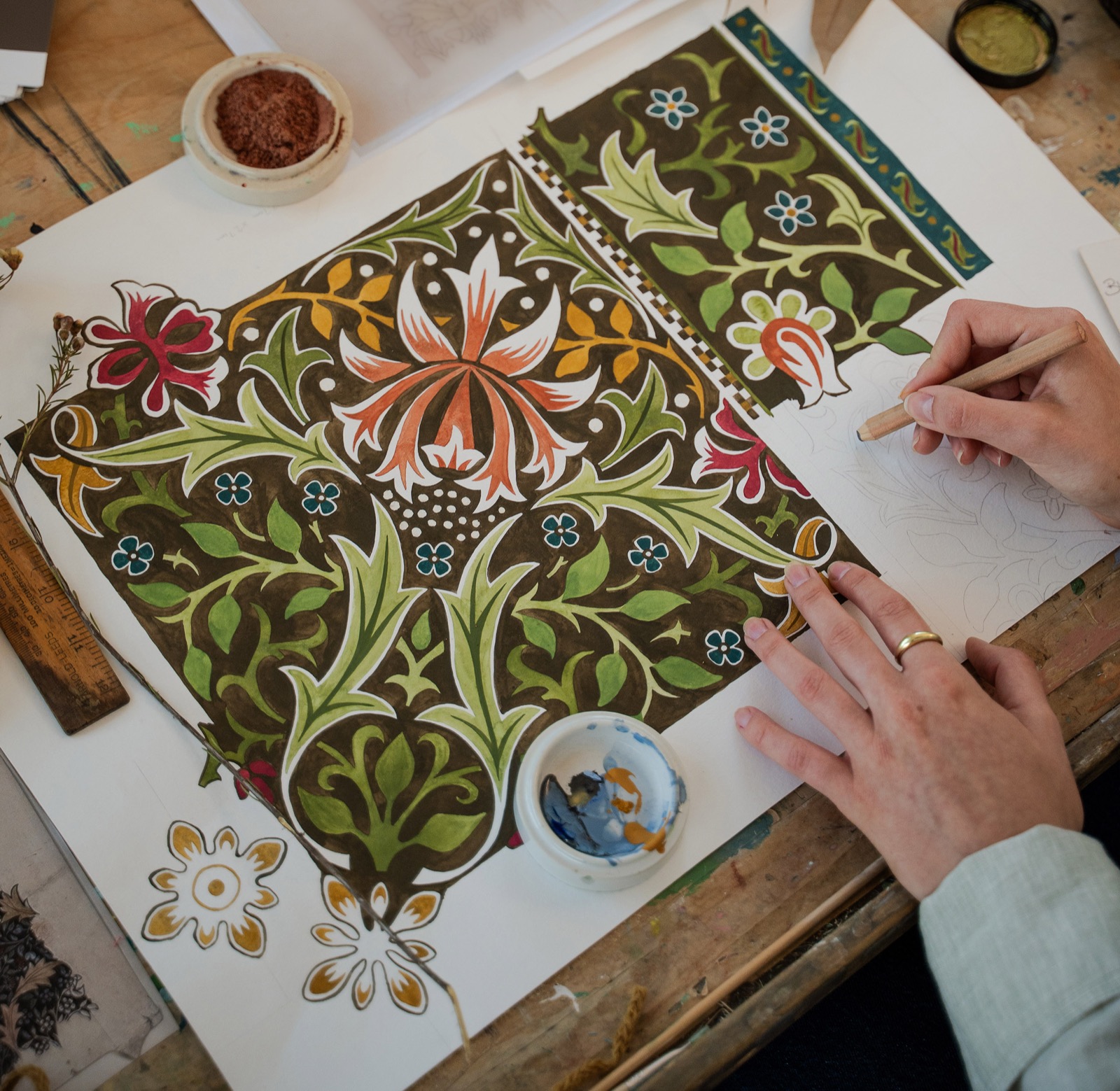Morris & Co. x The Huntington - The Unfinished Works
